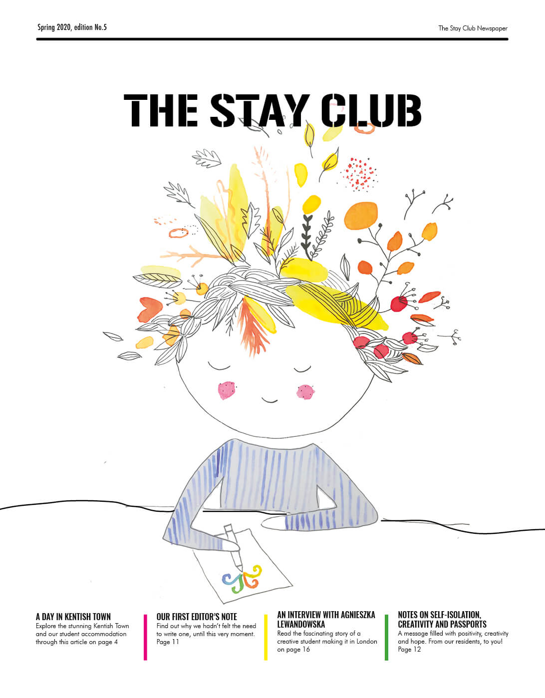The Stay Club Newspaper Fifth Edition - Desktop Version - Page 1