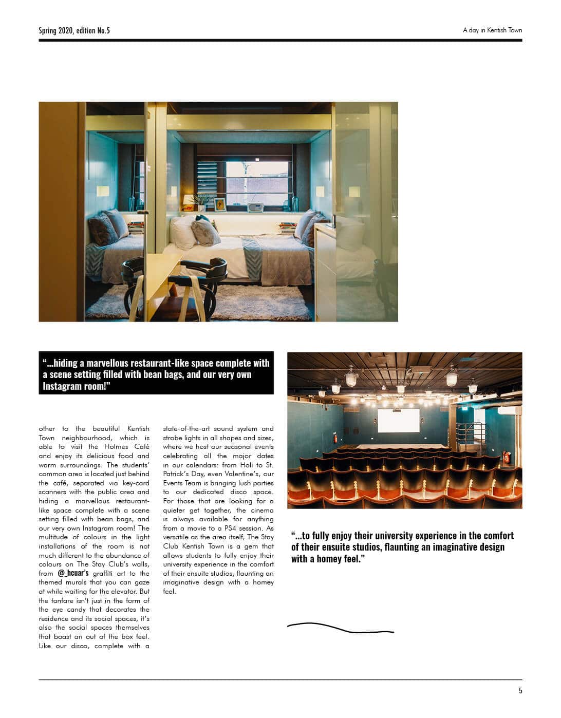 The Stay Club Newspaper Fifth Edition - Page 5