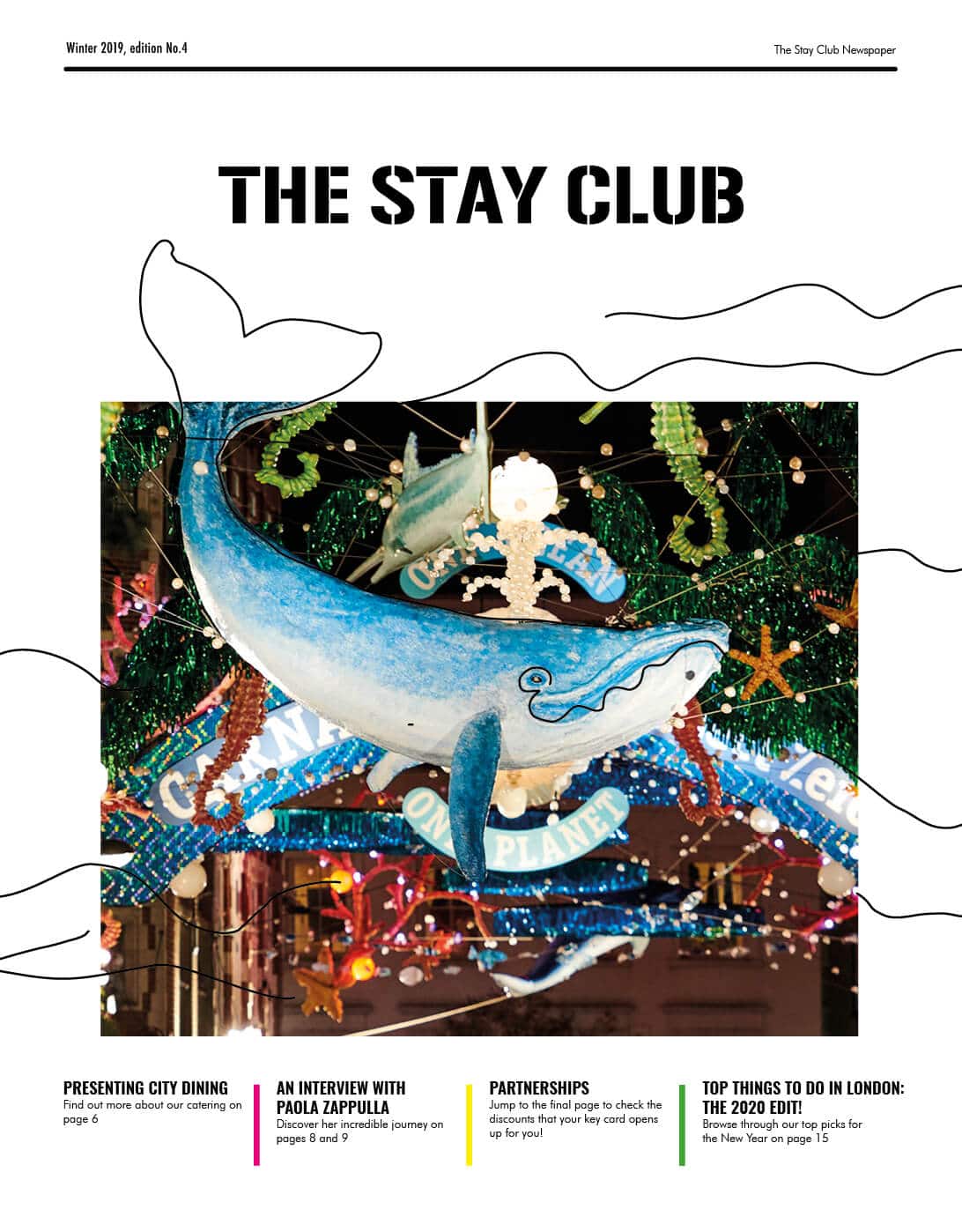 The Stay Club Newspaper Fourth Edition - Desktop Version - Page 1