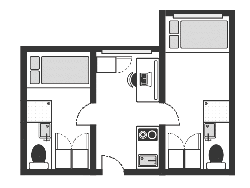 The Stay Club Kentish Town - 2 Bedroom Apartment