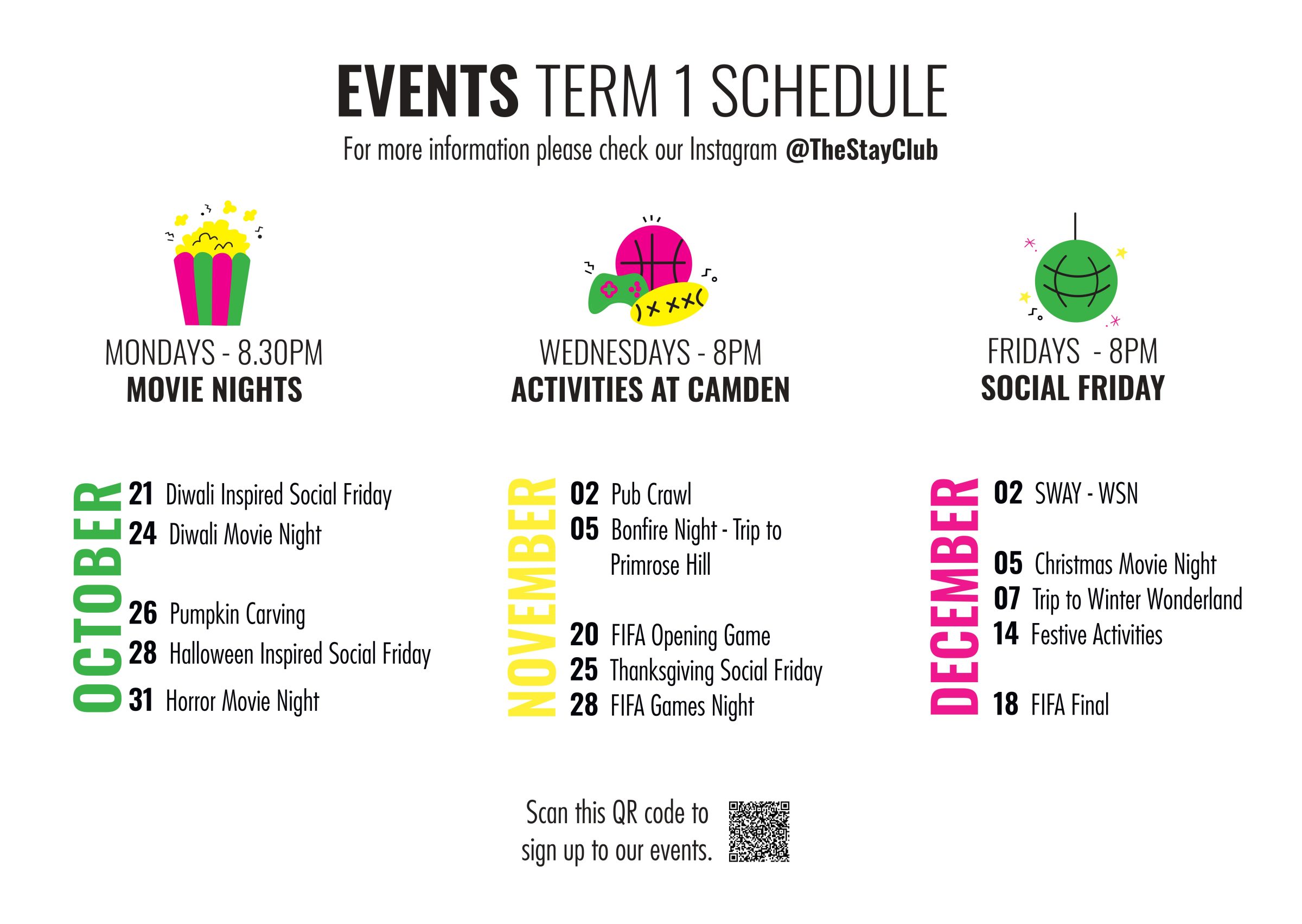 The Stay Club Events